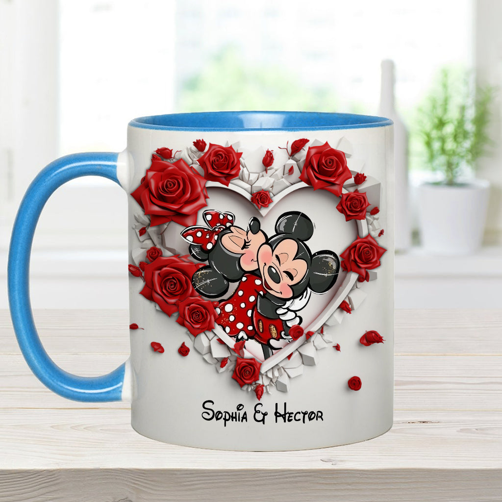 We Found Our Happily Ever After - Personalized Mouse Accent Mug