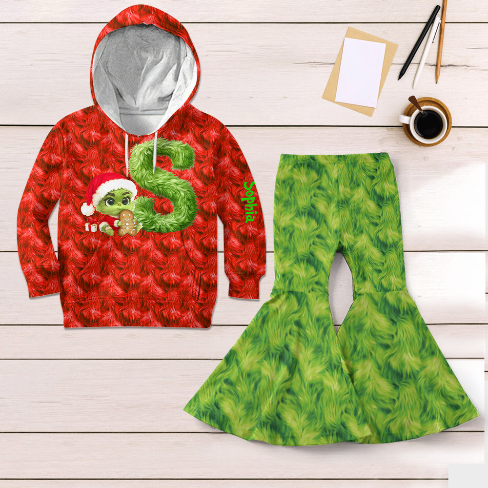 From The Field To The Tabel - Personalized Kid Kid Hoodie & Flare Leggings Set