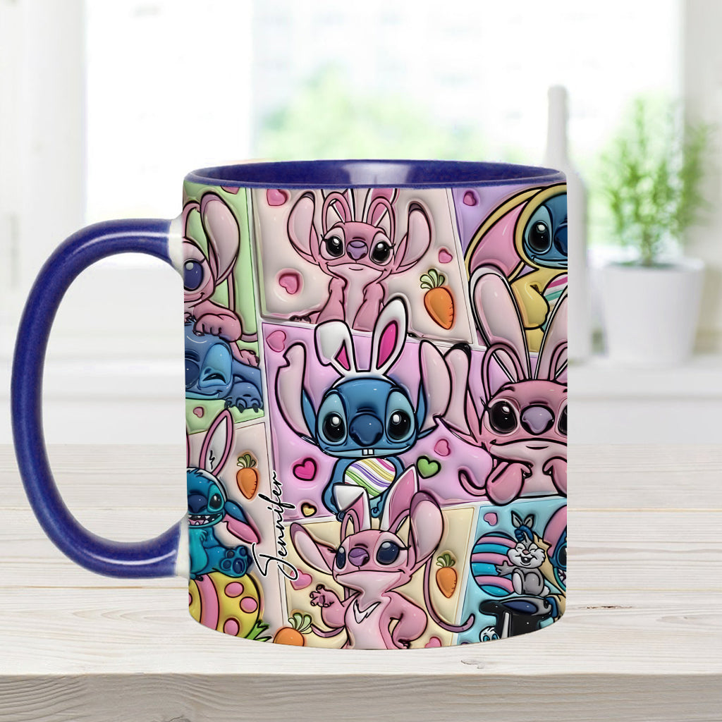 Bunny Buddy - Personalized Ohana Accent Mug