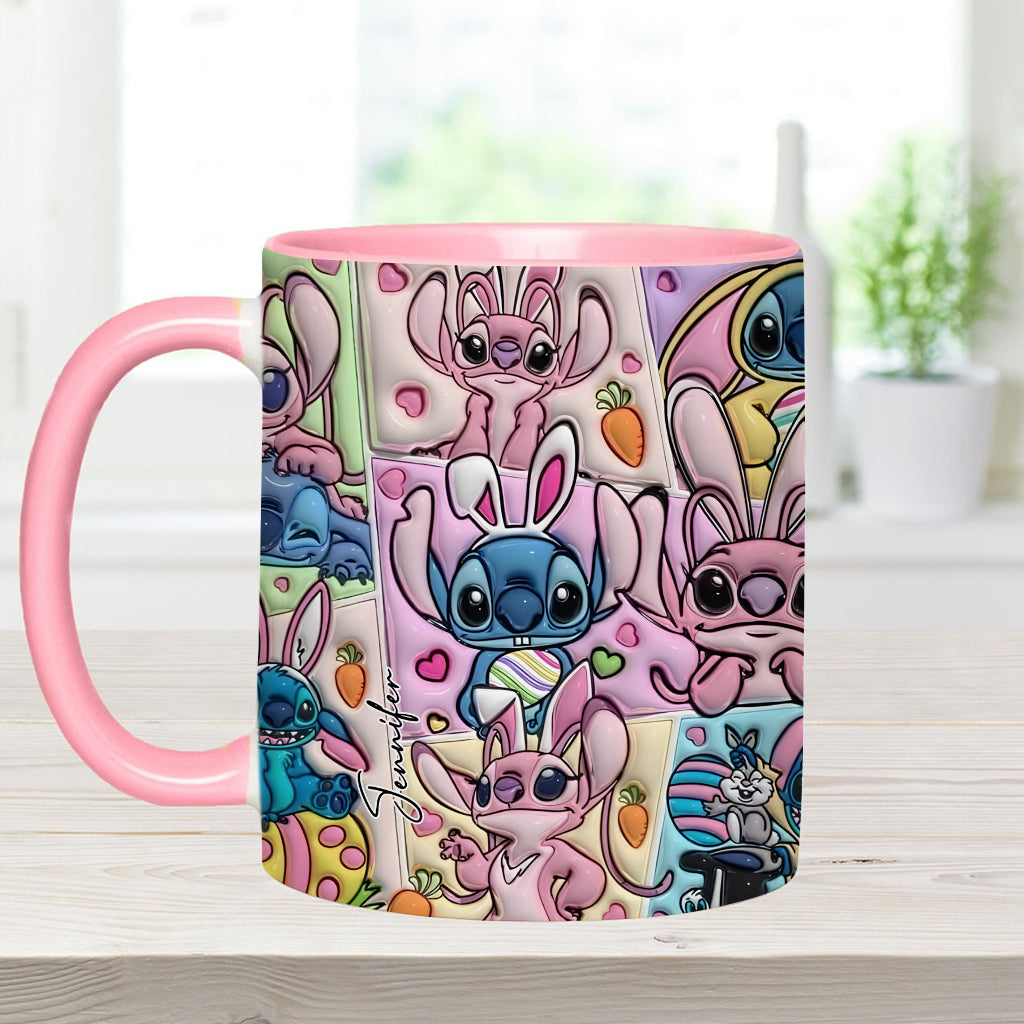 Bunny Buddy - Personalized Ohana Accent Mug
