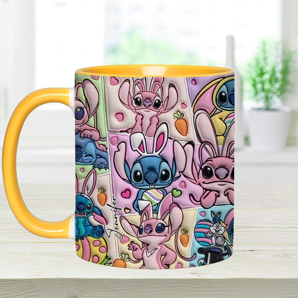 Bunny Buddy - Personalized Ohana Accent Mug