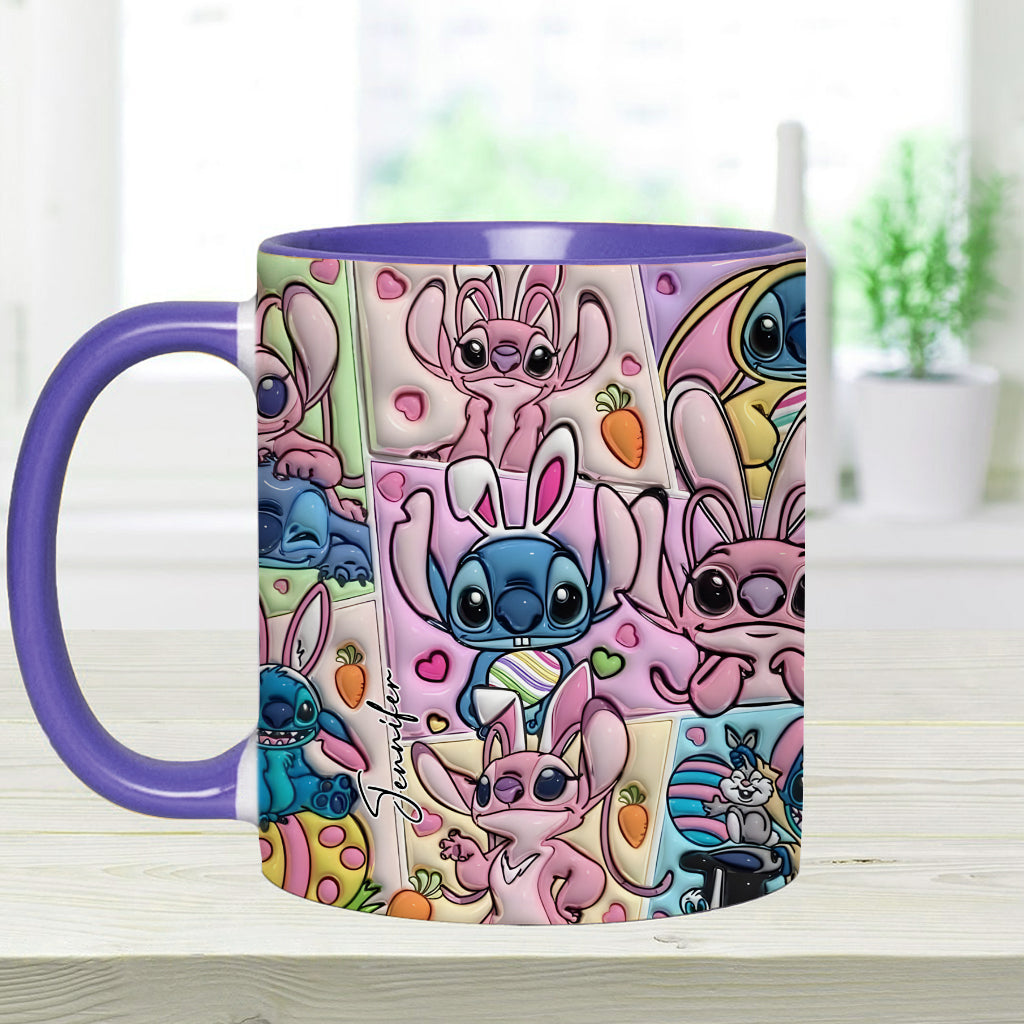 Bunny Buddy - Personalized Ohana Accent Mug