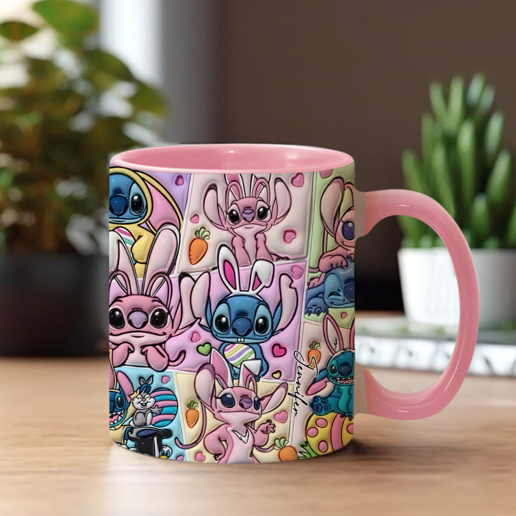 Bunny Buddy - Personalized Ohana Accent Mug