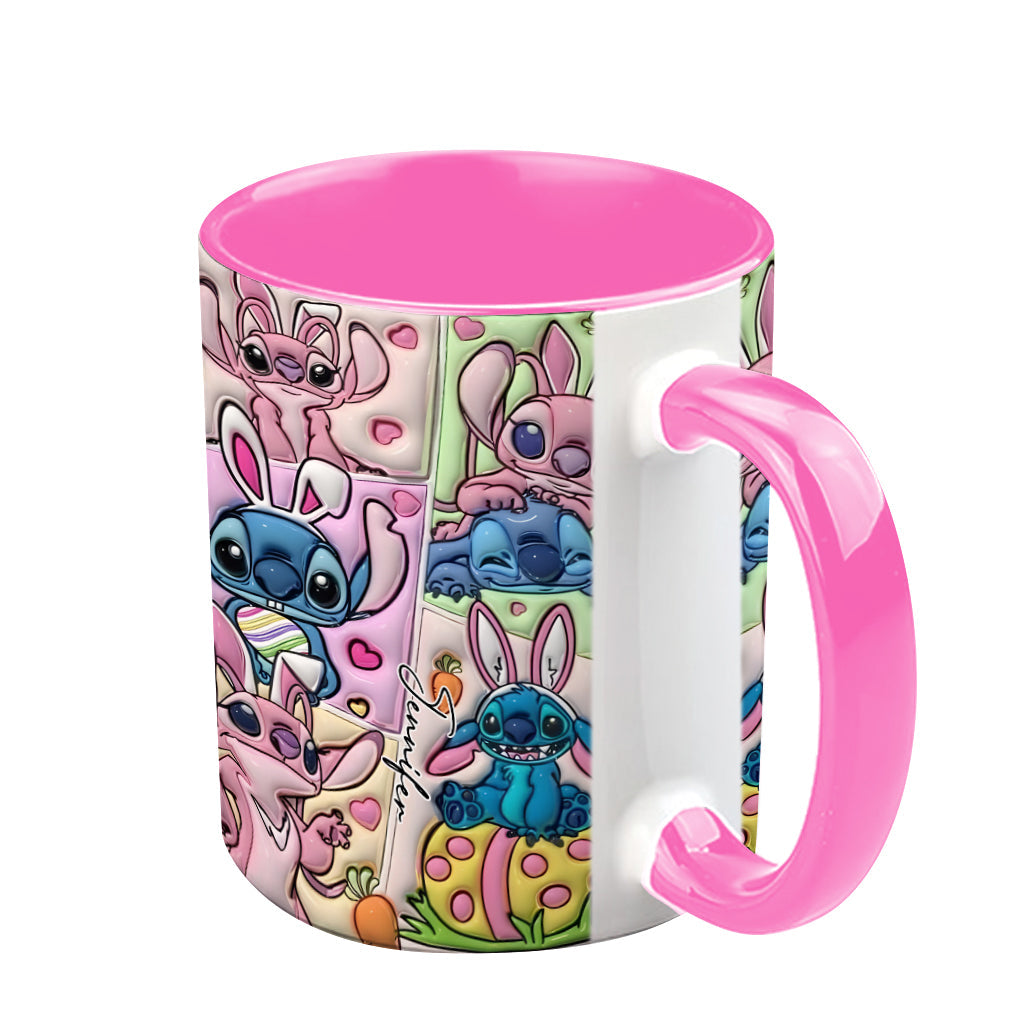 Bunny Buddy - Personalized Ohana Accent Mug