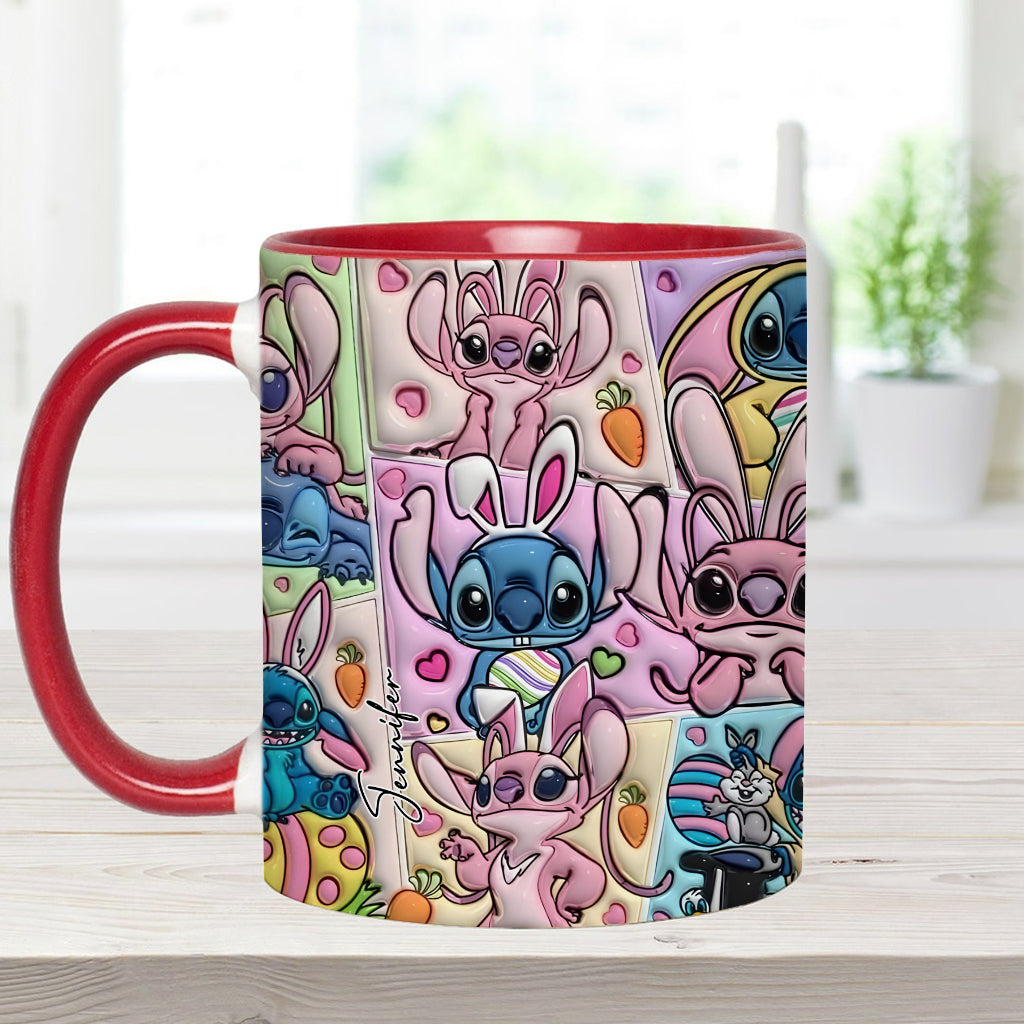 Bunny Buddy - Personalized Ohana Accent Mug