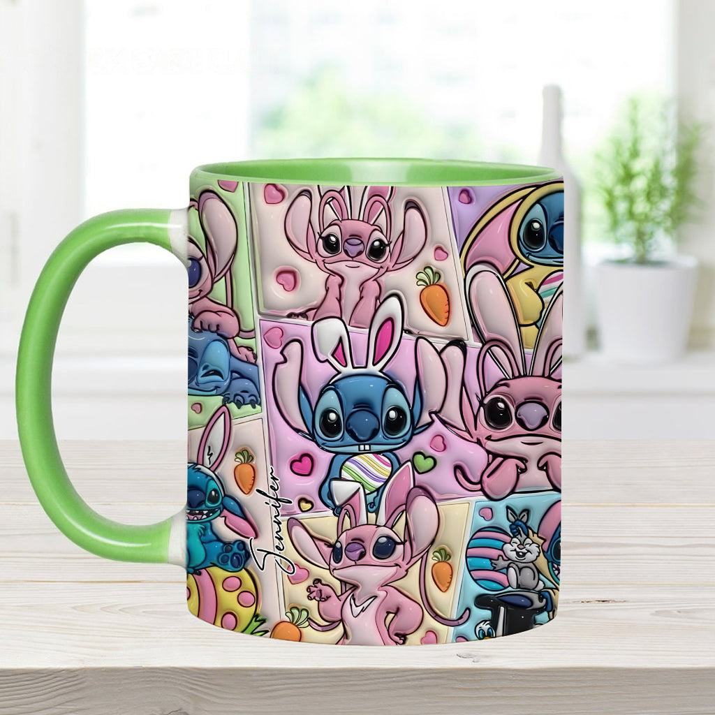 Bunny Buddy - Personalized Ohana Accent Mug
