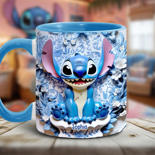 Ohana Means Family - Personalized Ohana Accent Mug