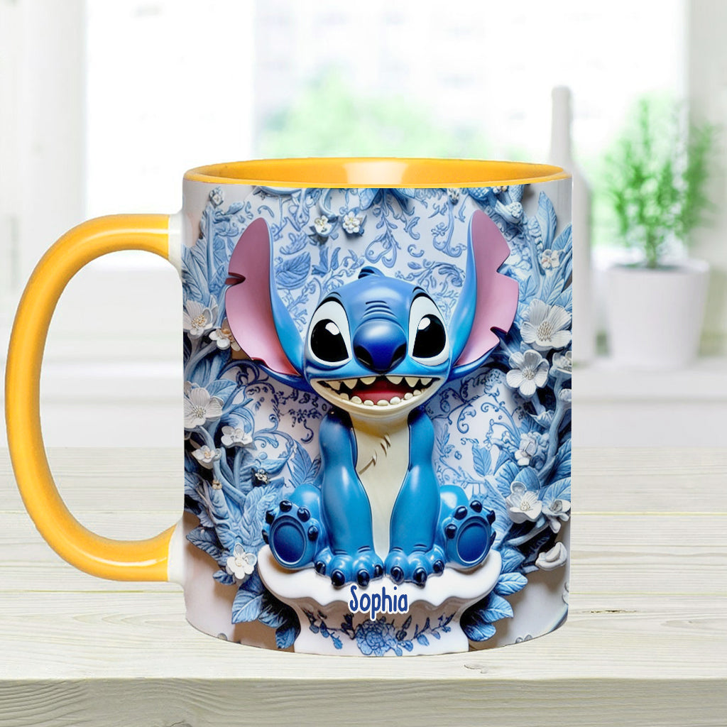 Ohana Means Family - Personalized Ohana Accent Mug