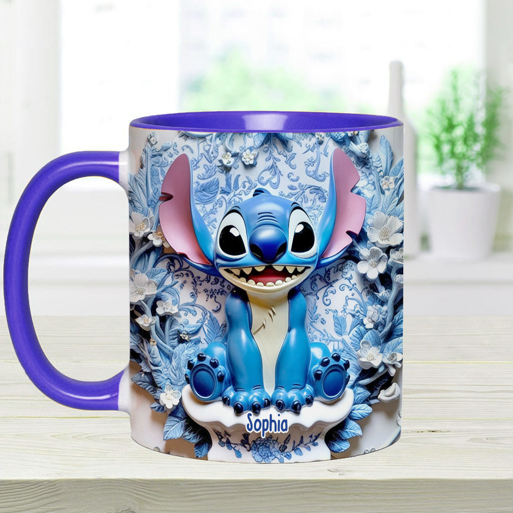 Ohana Means Family - Personalized Ohana Accent Mug