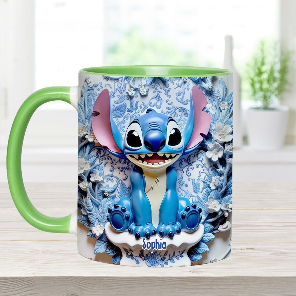 Ohana Means Family - Personalized Ohana Accent Mug