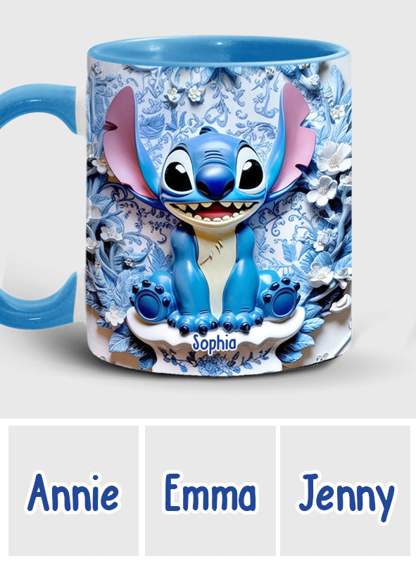 Ohana Means Family - Personalized Ohana Accent Mug