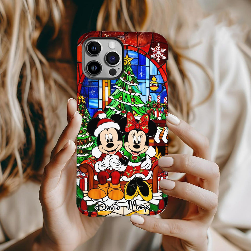Very Merry Christmas - Personalized Mouse Full Print Phone Case