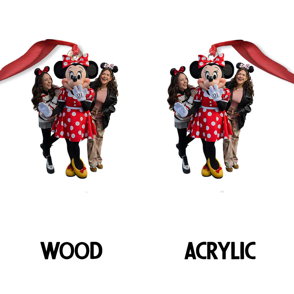Magic Kingdom Trip - Personalized Mouse Custom Shaped Ornament