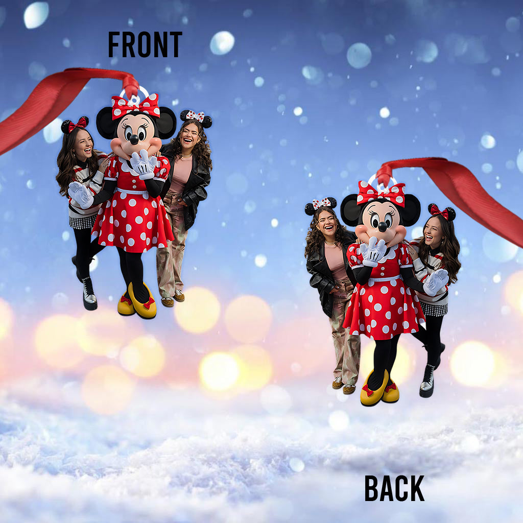 Magic Kingdom Trip - Personalized Mouse Custom Shaped Ornament