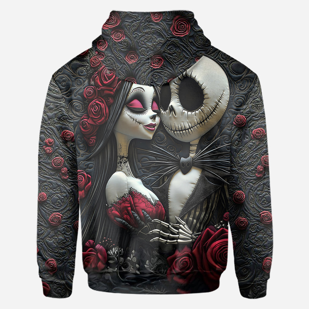 From Our First Kiss Till Our Last Breath - Personalized Nightmare All Over Shirt