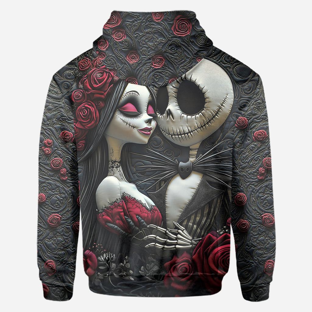 From Our First Kiss Till Our Last Breath - Personalized Nightmare All Over Shirt
