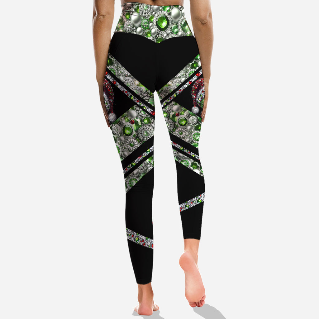 Merry Grinchmas - Personalized Stole Christmas Hoodie and Leggings