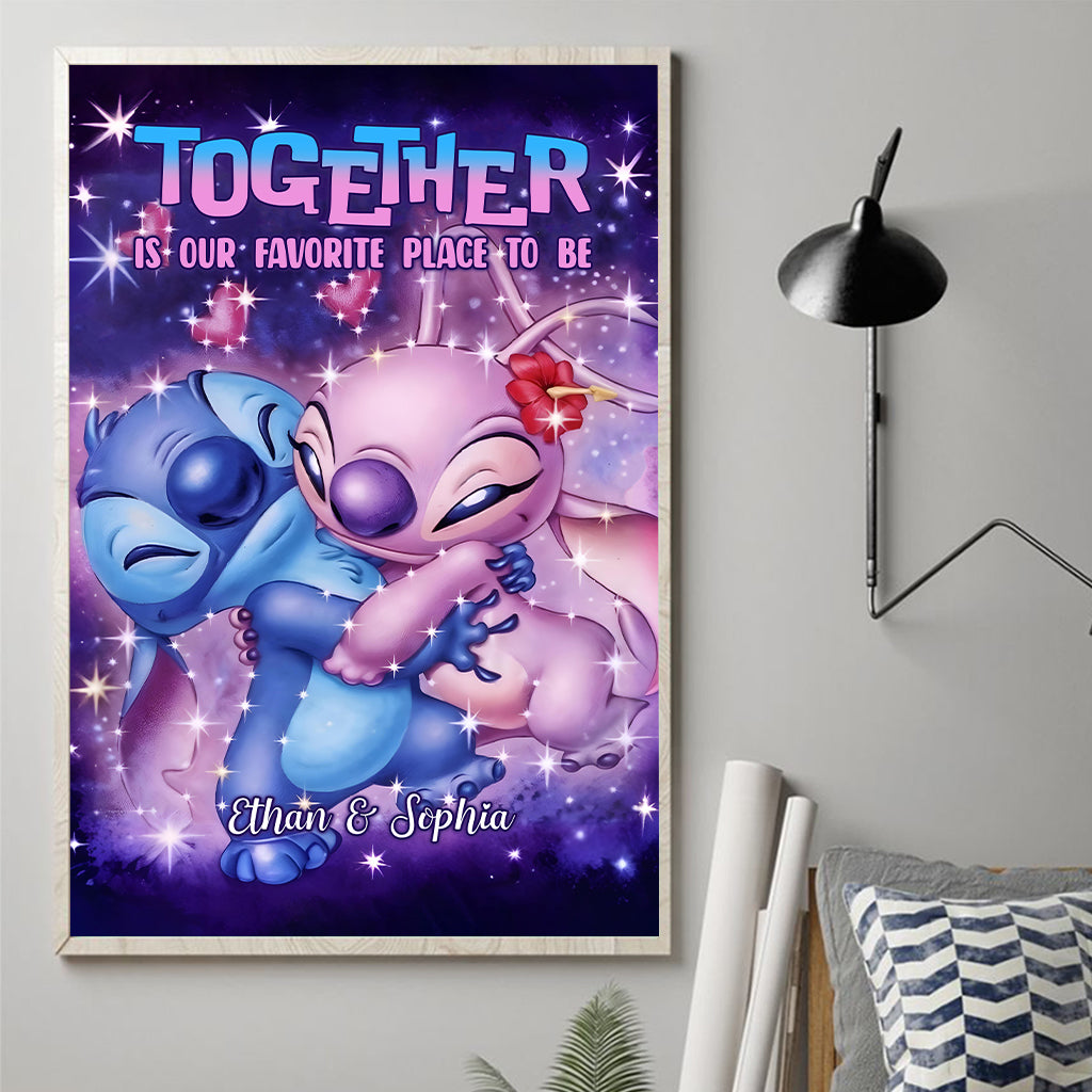Together Is Our Favorite - Personalized Ohana Canvas And Poster
