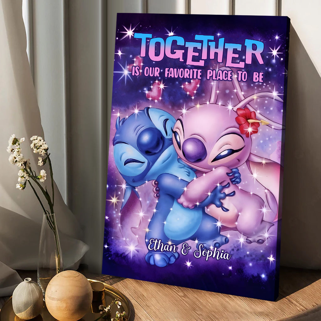 Together Is Our Favorite - Personalized Ohana Canvas And Poster