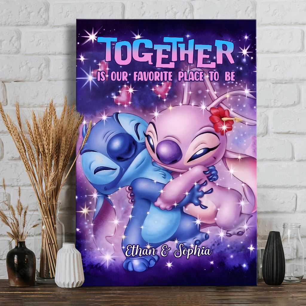 Together Is Our Favorite - Personalized Ohana Canvas And Poster