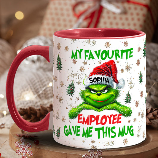 My Favourite - Personalized Colleague Accent Mug