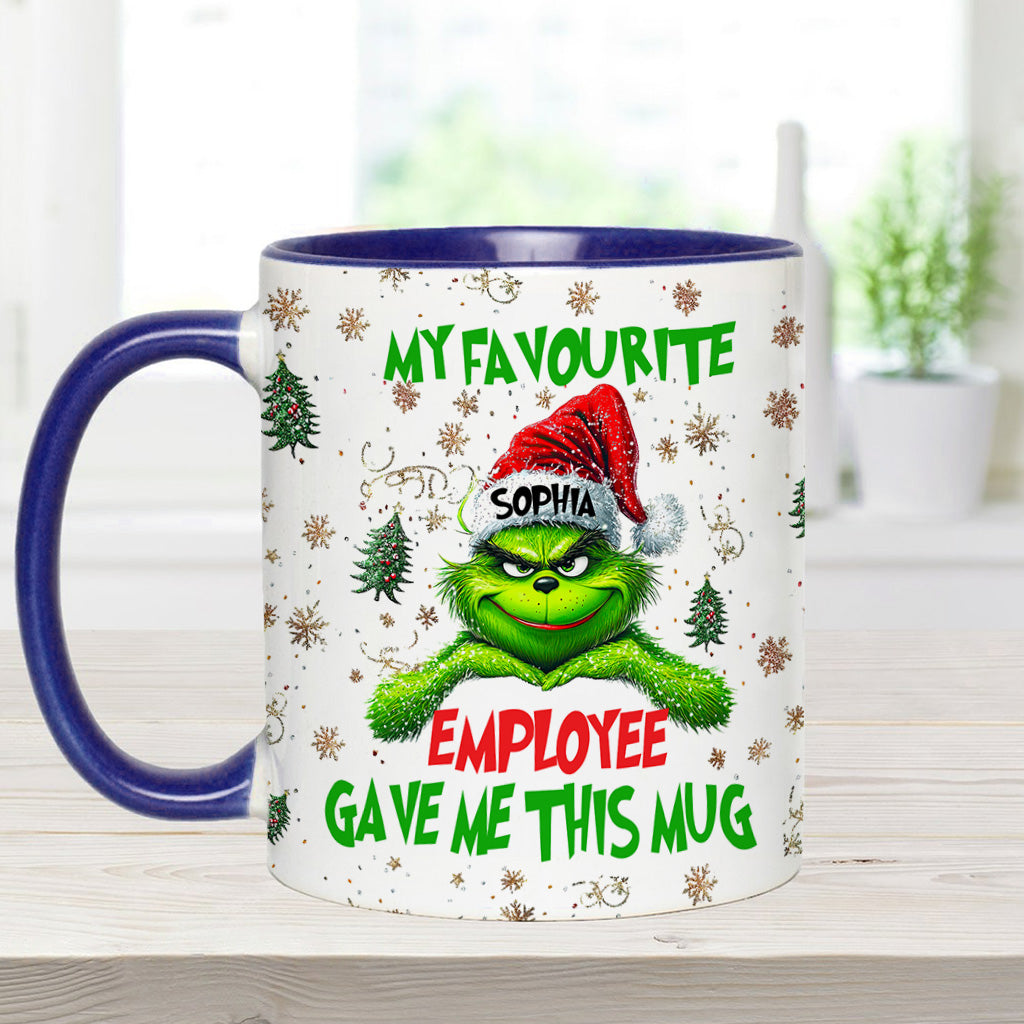 My Favourite - Personalized Colleague Accent Mug