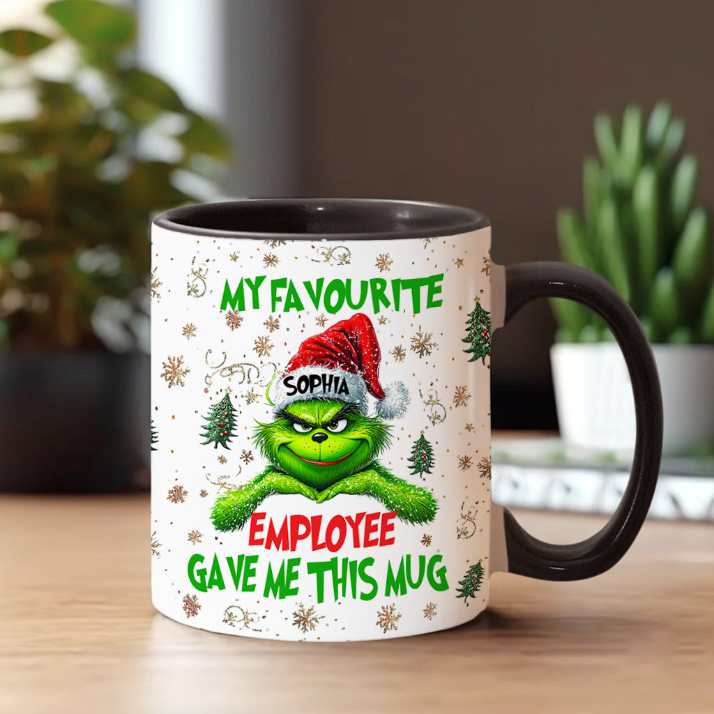 My Favourite - Personalized Colleague Accent Mug