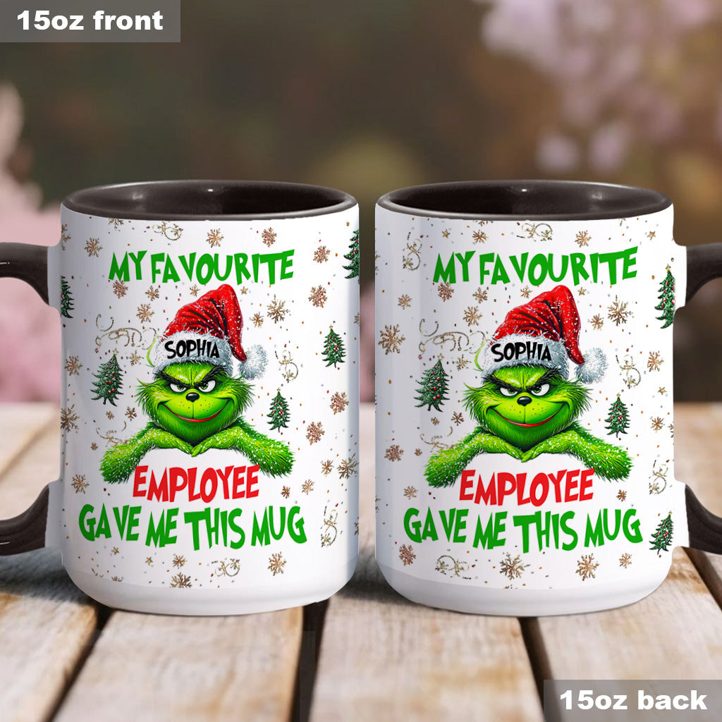 My Favourite - Personalized Colleague Accent Mug
