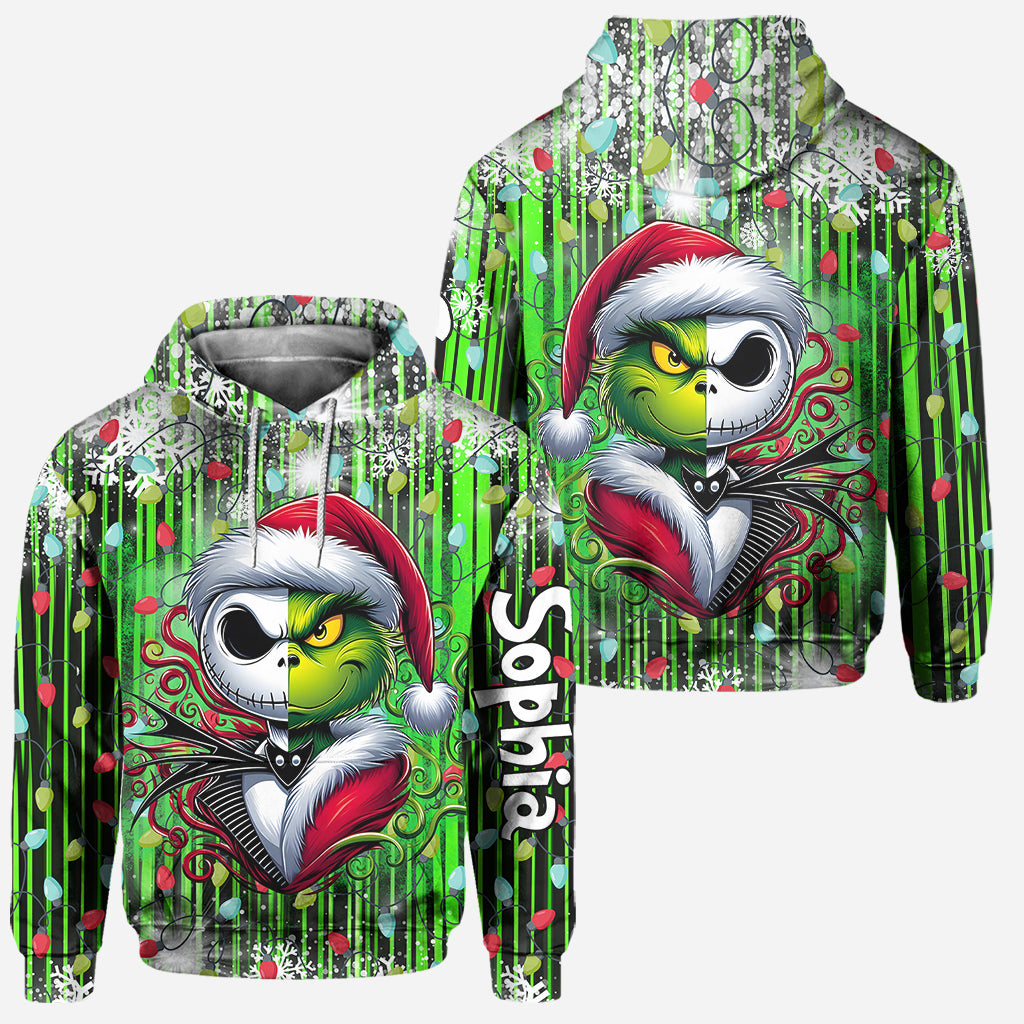 Merry Christmas - Personalized Stole Christmas Hoodie and Leggings