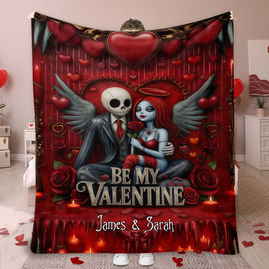 Be My Valentine - Personalized Nightmare Blanket