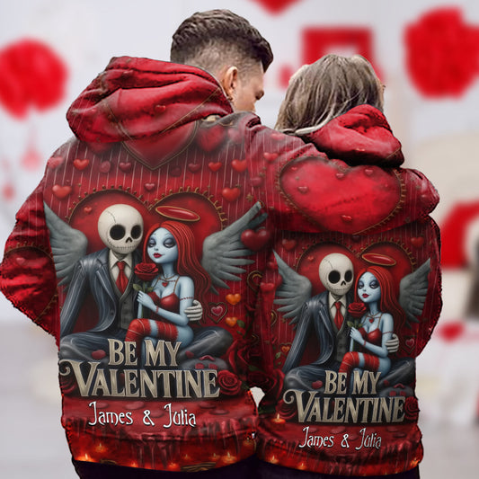 Be My Valentine - Personalized Nightmare All Over Shirt