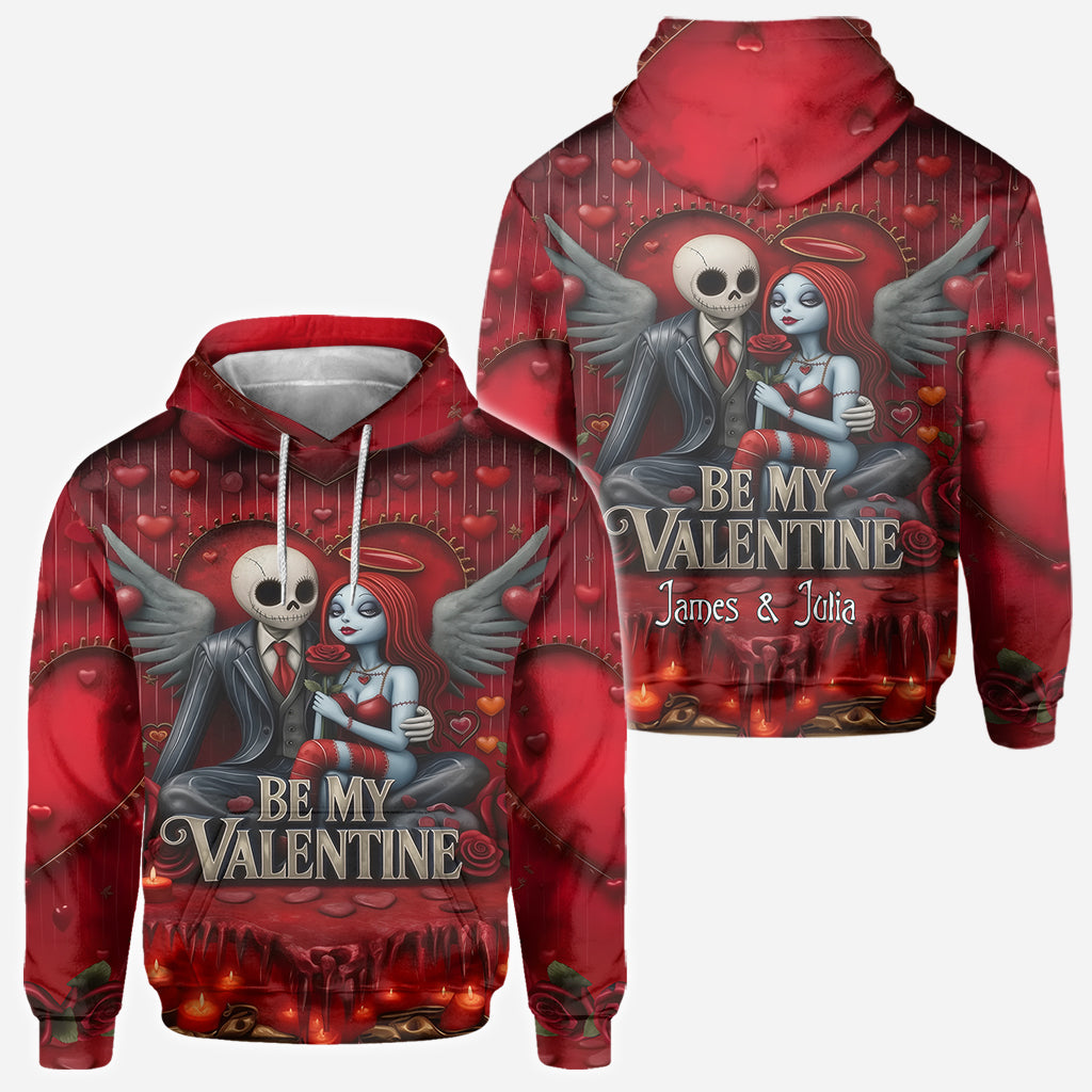 Be My Valentine - Personalized Nightmare All Over Shirt