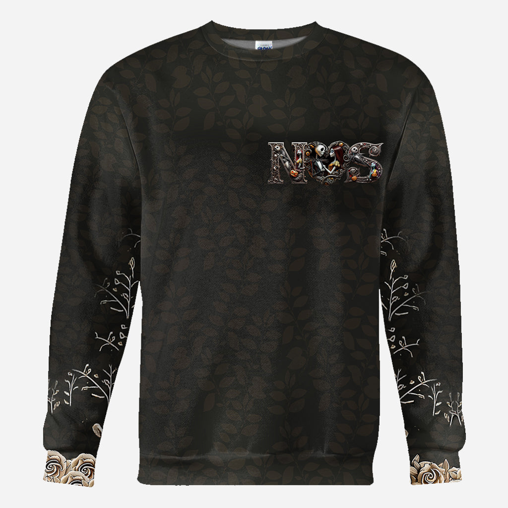 Till Dead Do Us Part - Personalized Nightmare All Over Shirt
