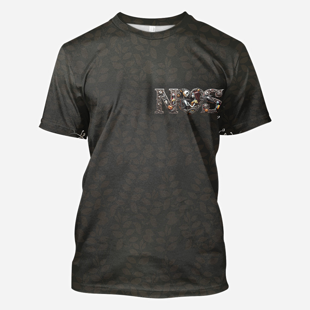 Till Dead Do Us Part - Personalized Nightmare All Over Shirt