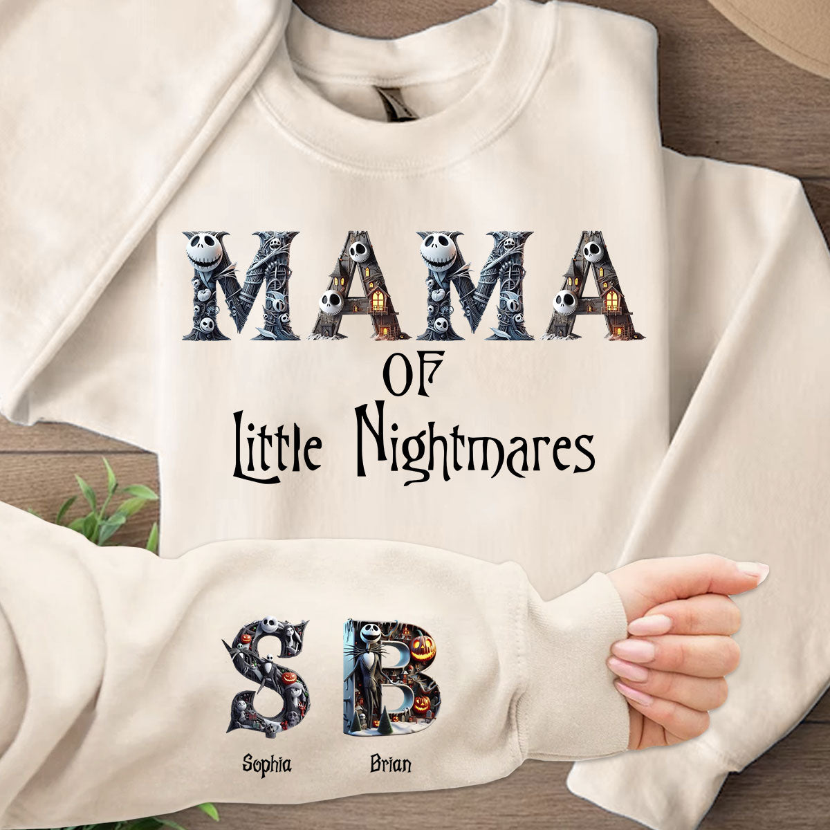 Mama Of Little Nightmares - Personalized Nightmare All Over Shirt