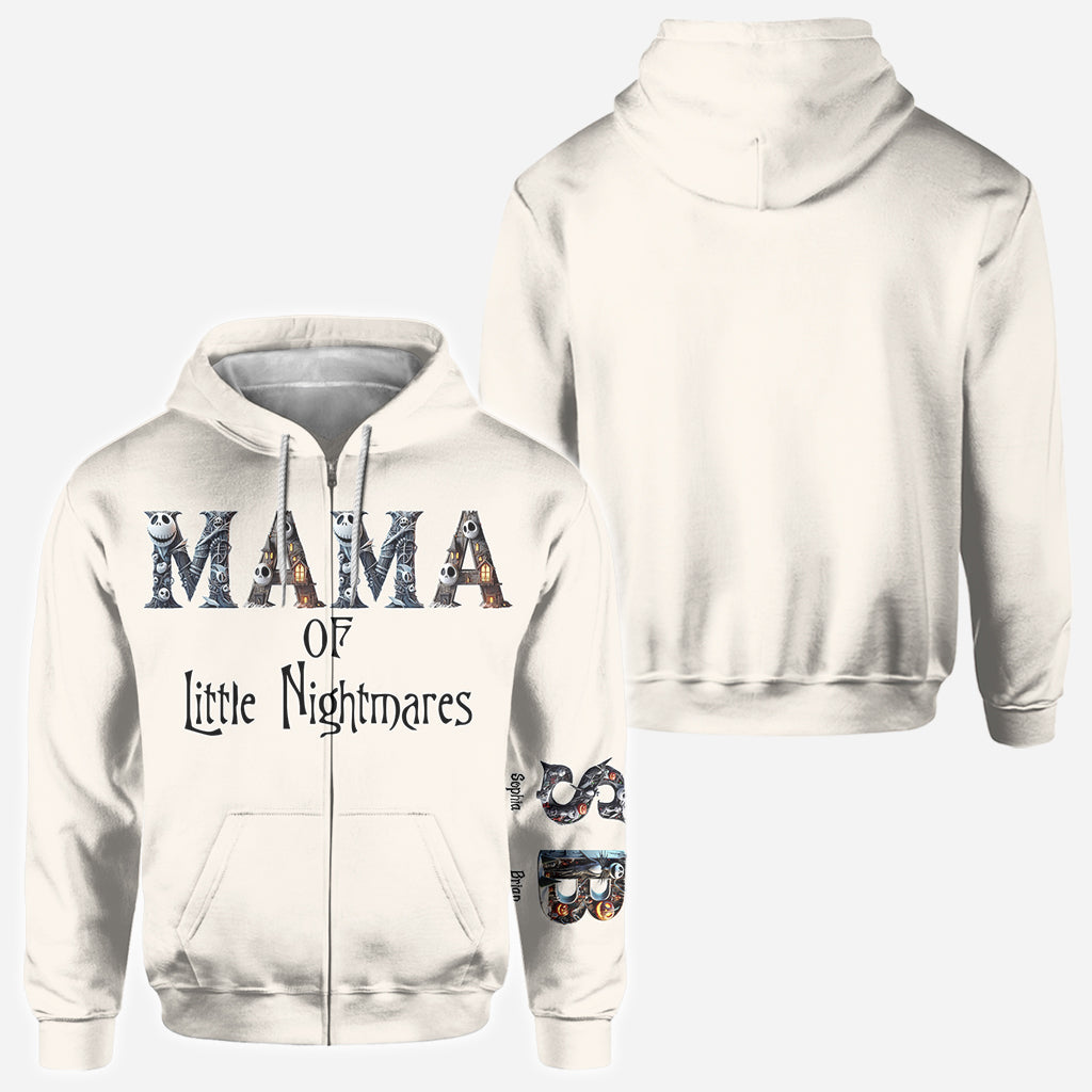 Mama Of Little Nightmares - Personalized Nightmare All Over Shirt