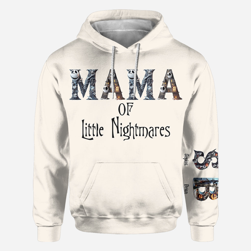 Mama Of Little Nightmares - Personalized Nightmare All Over Shirt