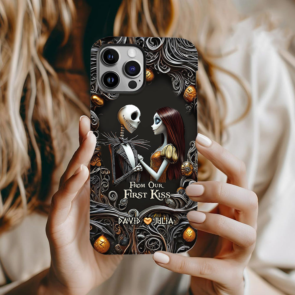 From Our First Kiss - Personalized Nightmare Full Print Phone Case