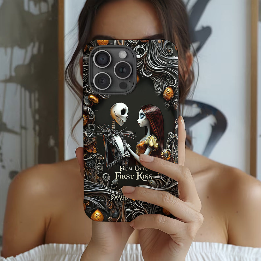 From Our First Kiss - Personalized Nightmare Full Print Phone Case
