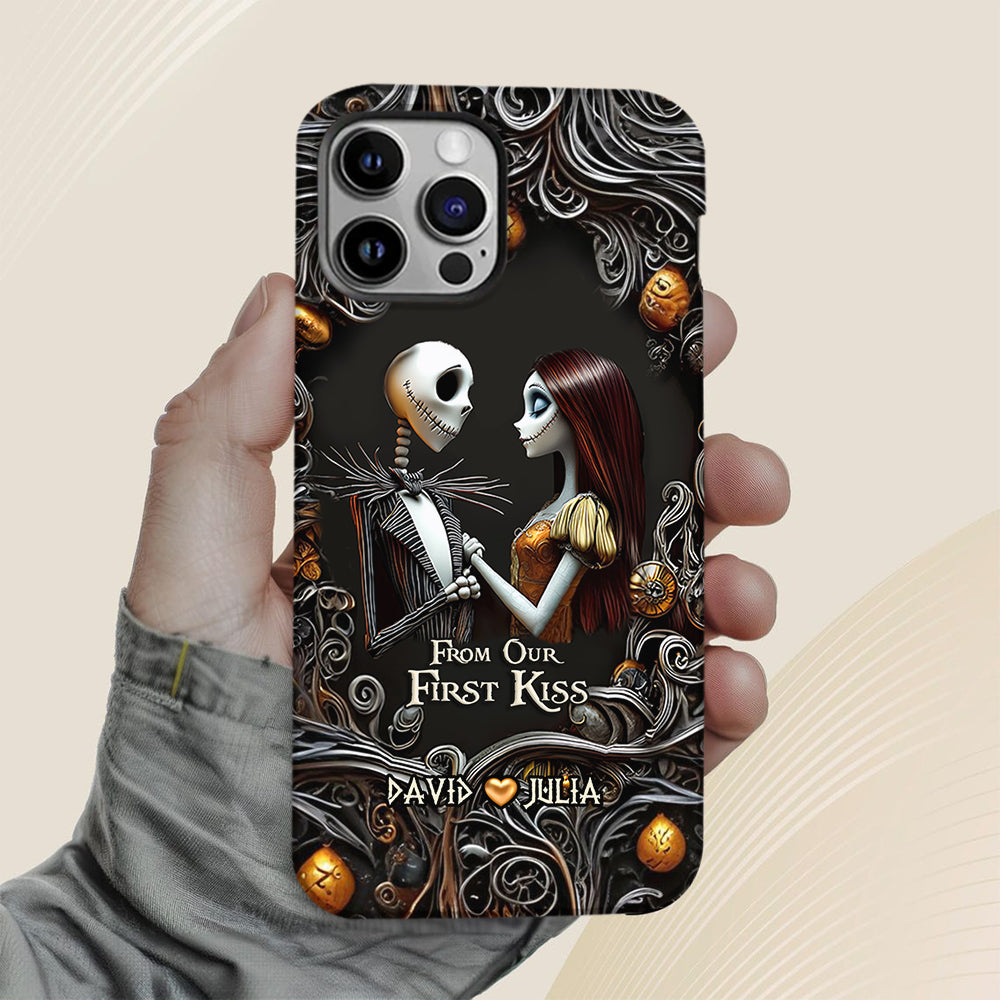 From Our First Kiss - Personalized Nightmare Full Print Phone Case