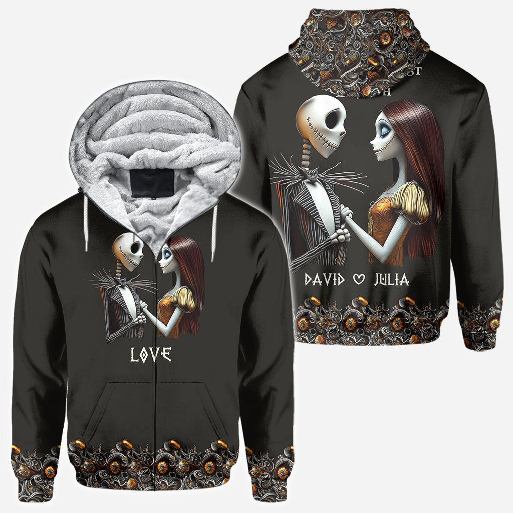 From Our First Kiss - Personalized Nightmare All Over Shirt