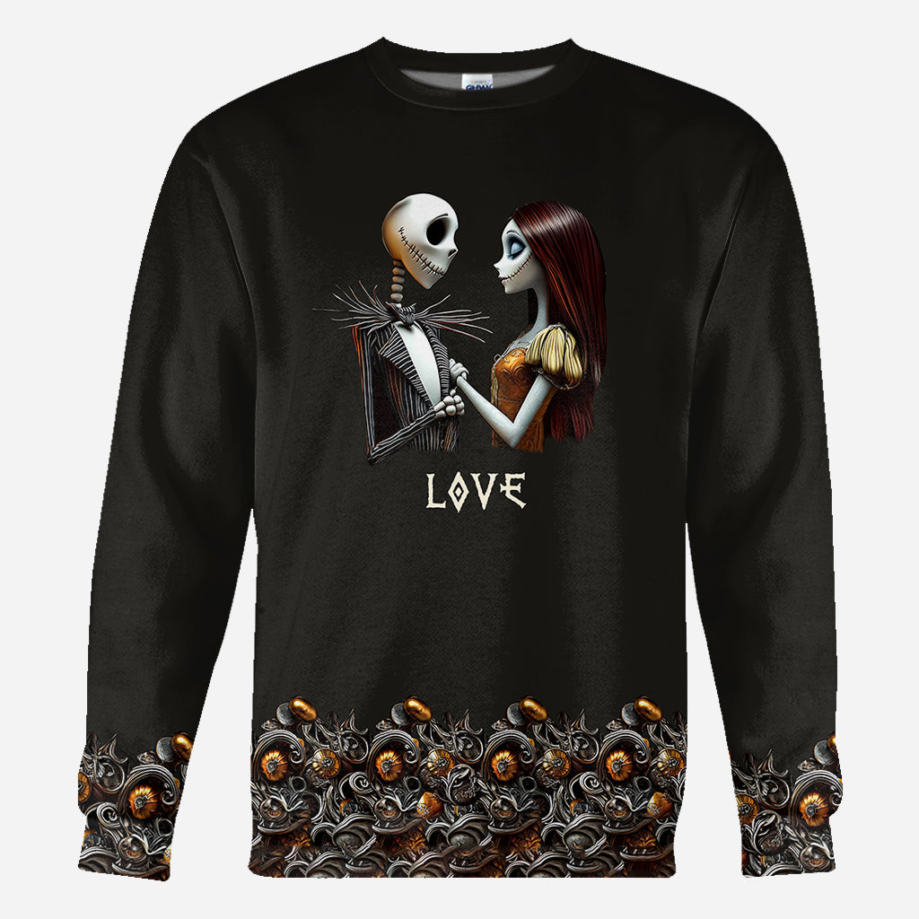 From Our First Kiss - Personalized Nightmare All Over Shirt