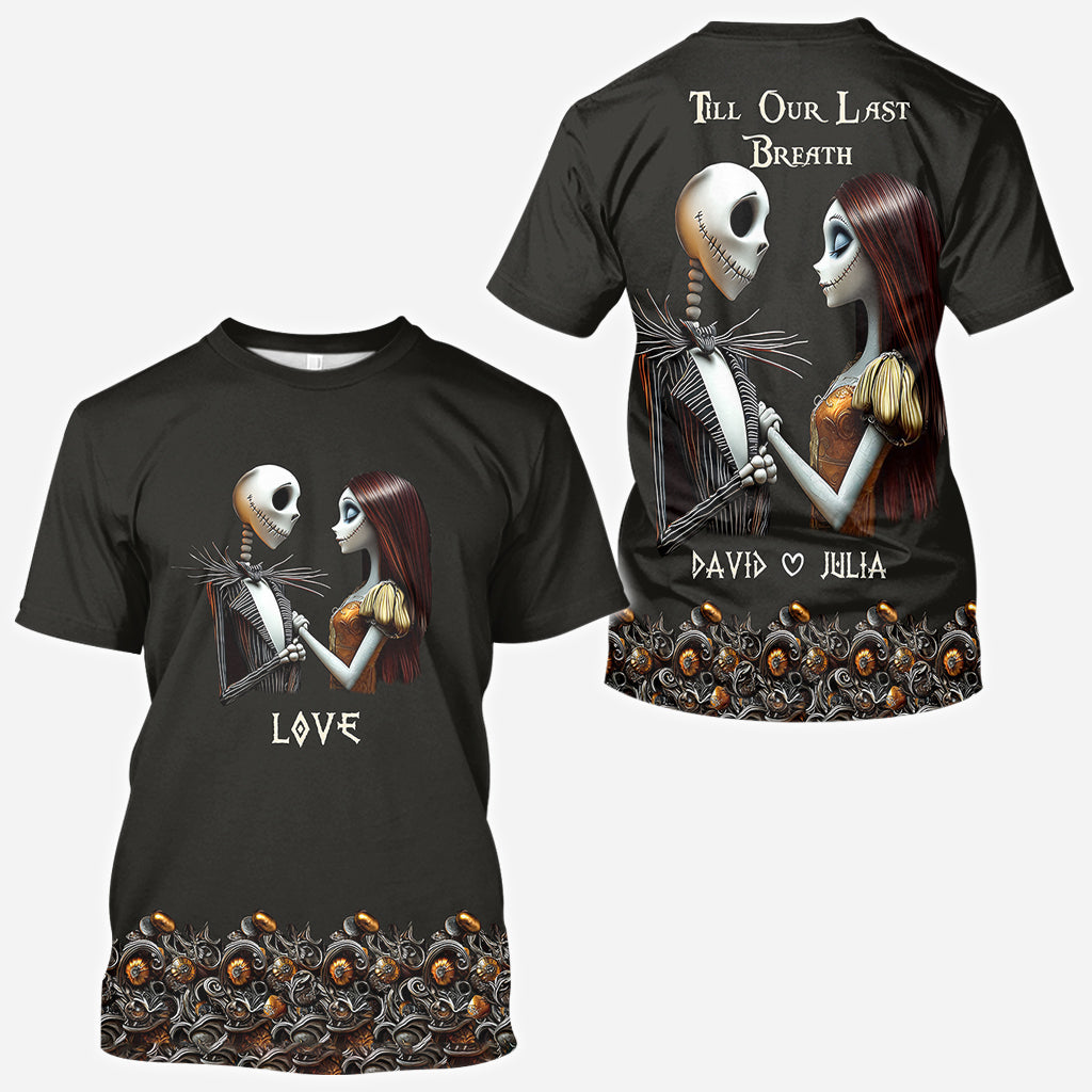 From Our First Kiss - Personalized Nightmare All Over Shirt