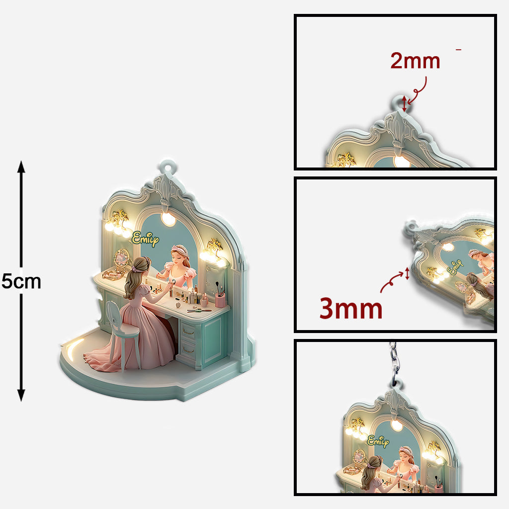 I'm A Princess - Personalized Mouse Keychain