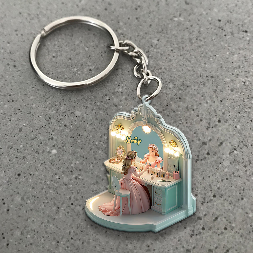 I'm A Princess - Personalized Mouse Keychain
