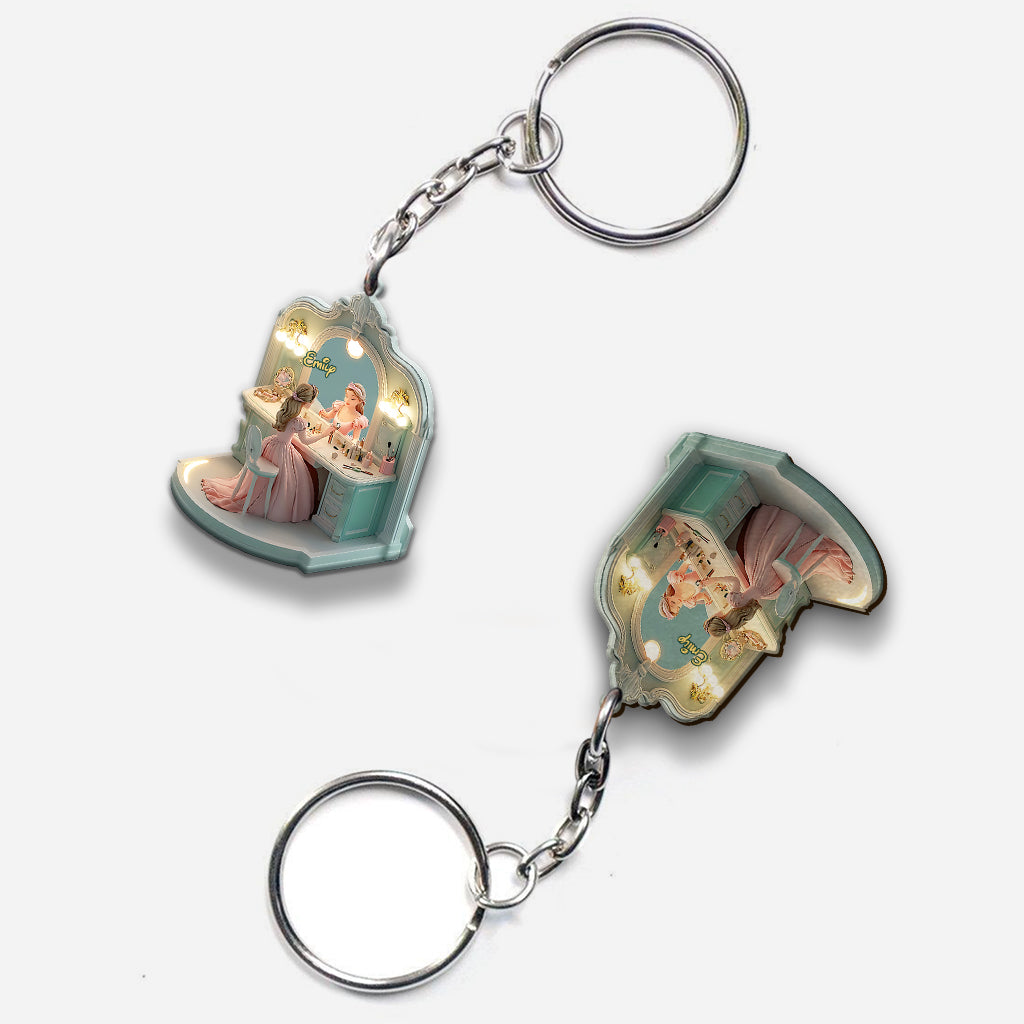 I'm A Princess - Personalized Mouse Keychain