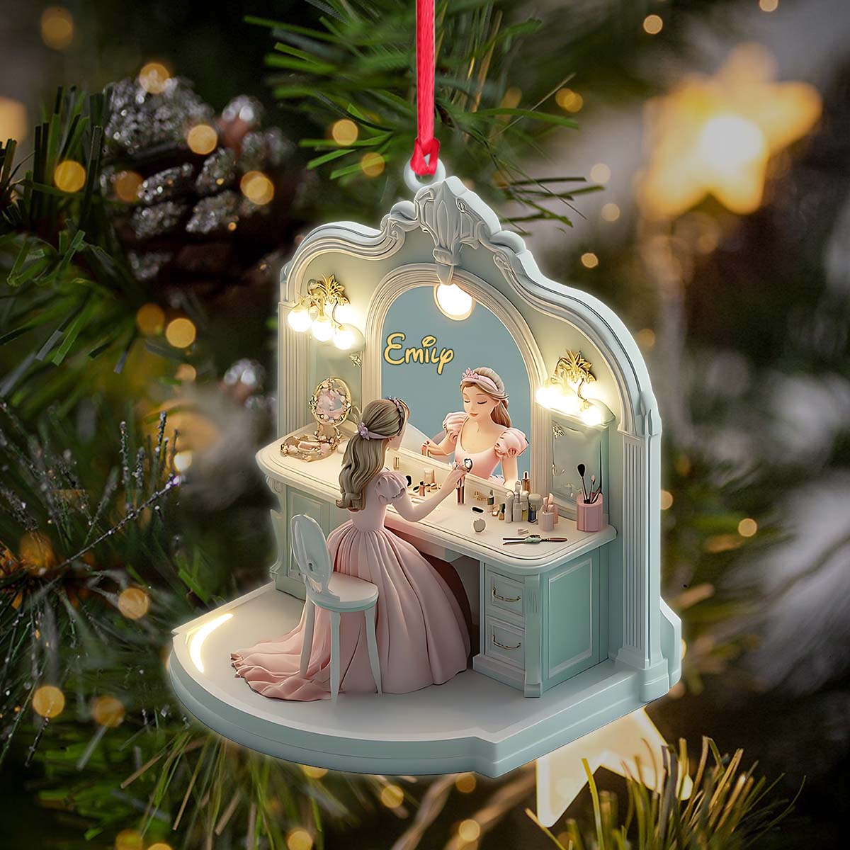 I'm A Princess - Personalized Mouse Ornament