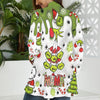 Green Mama - Personalized Stole Christmas Cardigan