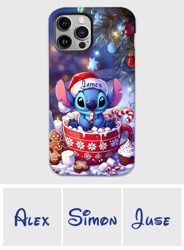 Blue Christmas - Personalized Ohana Full Print Phone Case