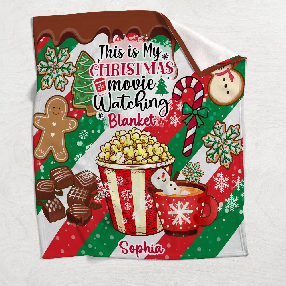 Christmas Movie Blanket - Personalized Blanket